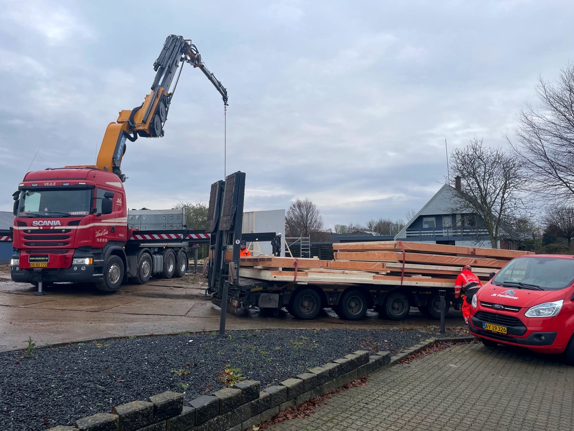 Særtransport og flytning af vægkassetter10