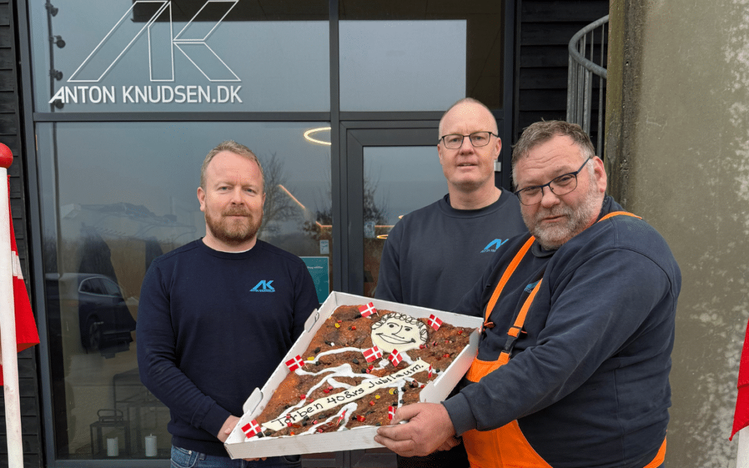 40 års jubilæum – Torben holder hjulene kørende hos Anton Knudsen Egtved!